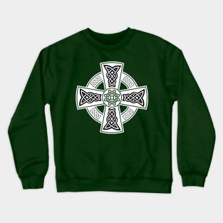 Celtic High Cross Decorative Knotwork 6 Crewneck Sweatshirt